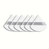 6PCS-boxed Triangle Velvet Powder Puff Make Up Sponges for Face Eyes Contouring Shadow Seal Cosmetic Foundation Makeup Tool