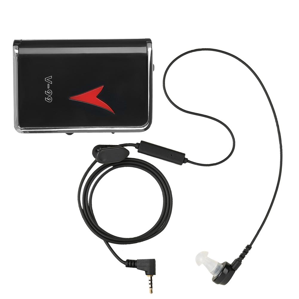 Pocket Hearing Aid Vioce Amplifier Sound Enhancement for Hearing Loss Seniors