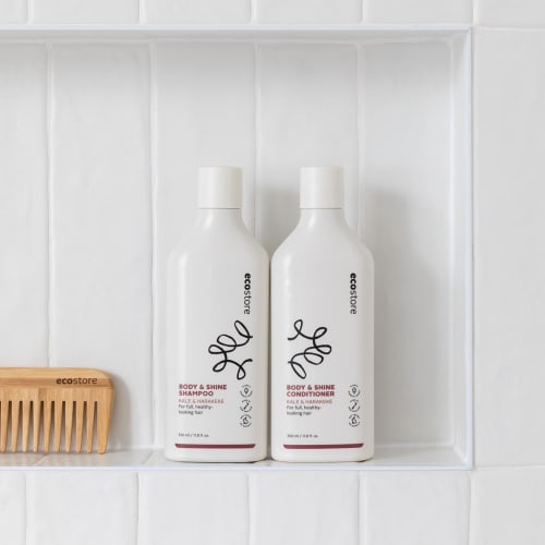 ecostore Conditioner Body & Shine, Duft: Ylang-Ylang und Zitrone, 350 ml, Behandlung, silikonfrei, parabenfrei, Hari Kosi Supple