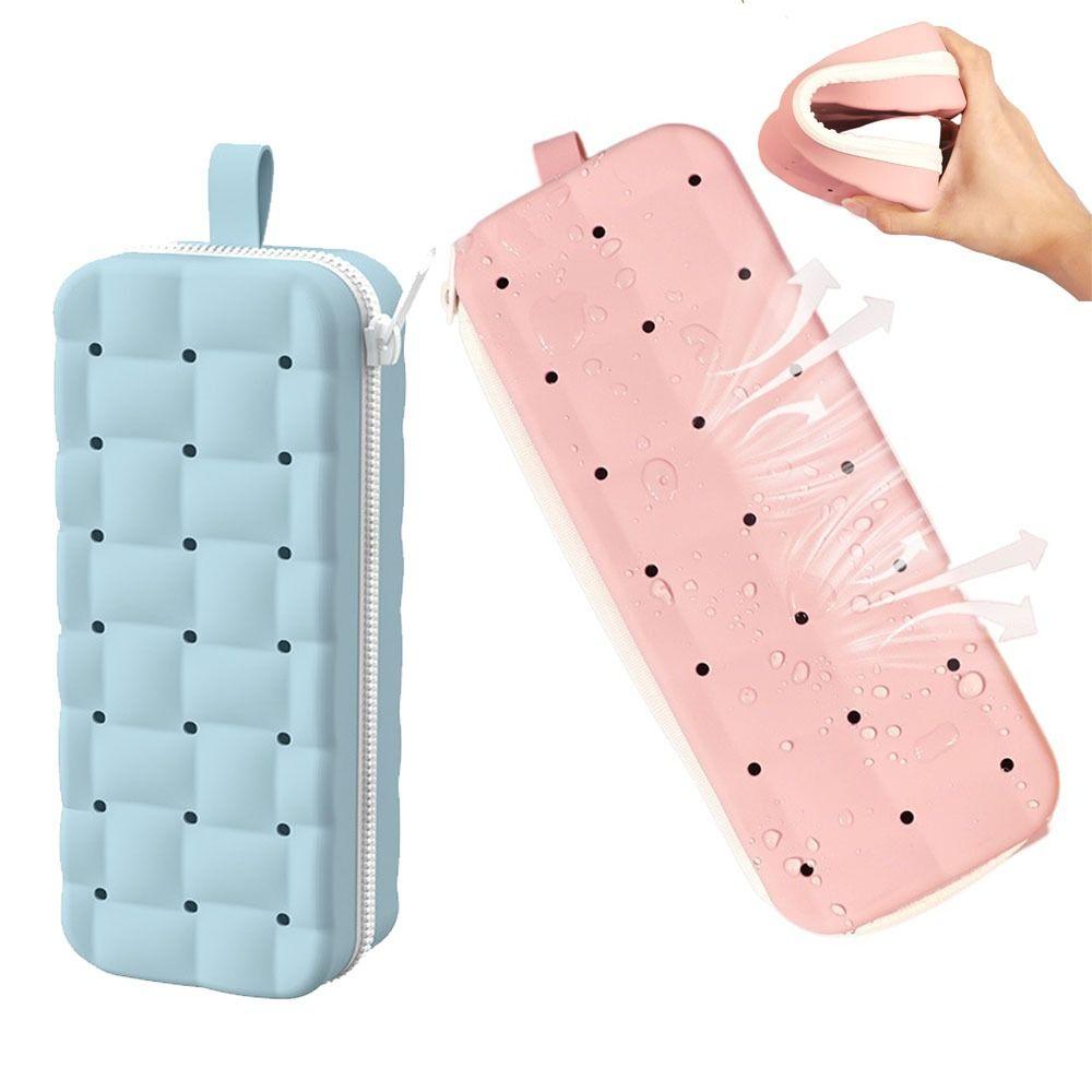 Double-sided Swimming Glasses Box Large Capacity Goggles Organizer  Make Up Brush