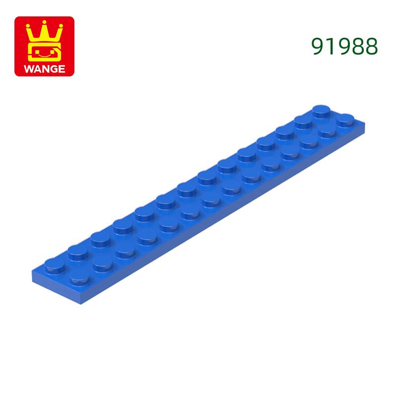 Non-Toxic 25Pcs/Lot 91988 Plate 2X14 Building Blocks Moc Color Accessories Compatible With Brick Diy Construction Toys