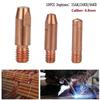 10pcs MIG Welding Nozzle Contact Tips Gas Diffuser Connector Holder Torch  0.8mm
