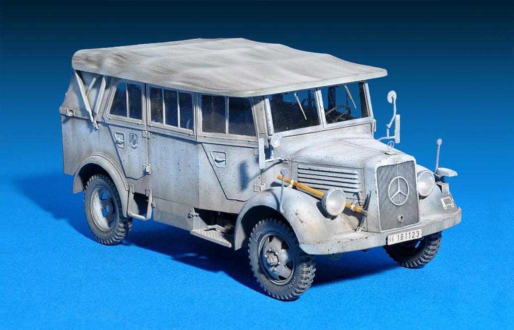Miniart Truppentransportfahrzeug L1500A der Bundeswehr, Plastikmodellbau, 1/35, Kfz.70