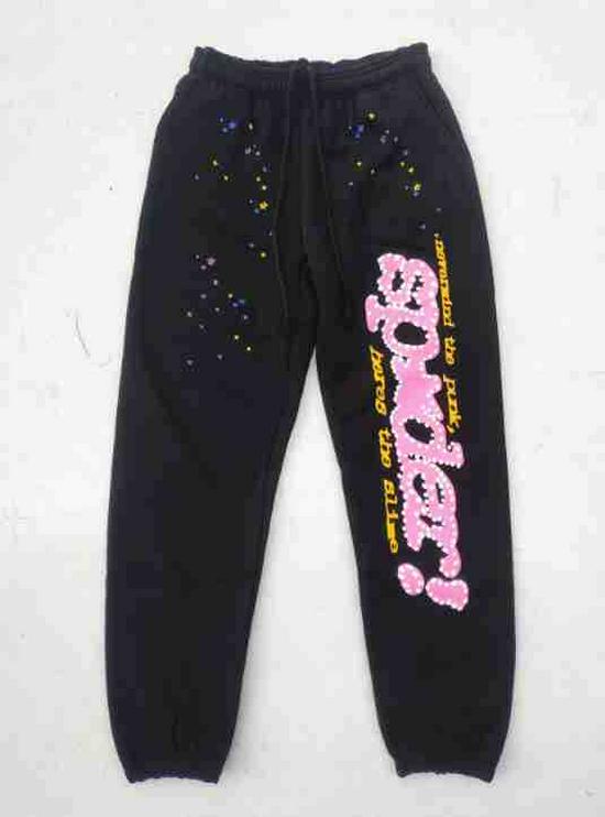 Young Thug Style Spider Web Hoodie Set