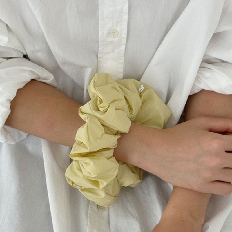 Oar Cloud Volume Scrunchie [Lime]