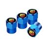Car Wheel Tire Valve Caps Tyre Stem Covers Airdust Waterproof For Abarth 595 500 124 Spider Tipo Panda Bravo Tire Chucks 1