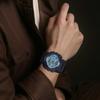 Casio 110 Series 200 Meters Waterproof Quartz Movement Resin Strap Watch Men watches Blue GA-110CD-1A2