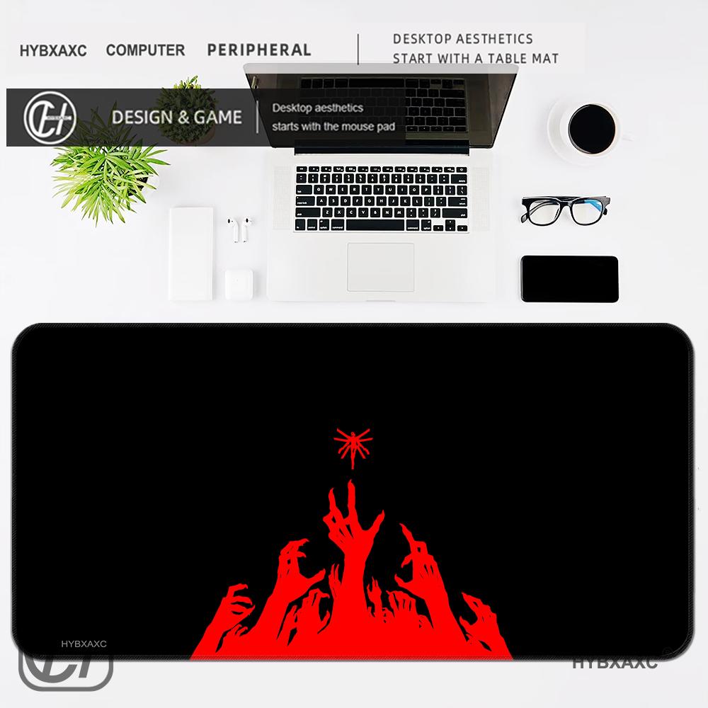 HYBXAXC Retro Game UULTRAKILL Retro Mouse Pad Desk Mouse Pad Cute Desk Extended Gaming Keyboard Mats Large Gamer Mousepad x