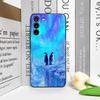 Creative Art Starry Sky Penguin Oil Painting Phone Case for OPPO Reno 13 12 F 11 10 Pro Plus Find X5 X3 Lite X7 PRO Soft Covers