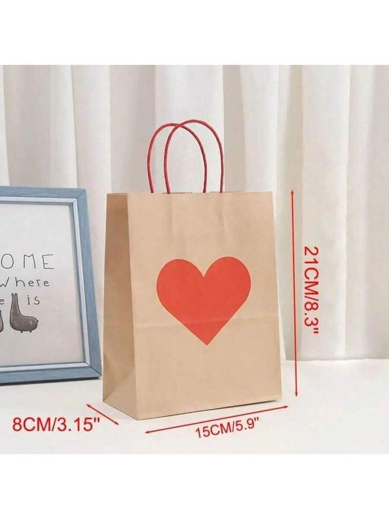 30pcs/Set,Suitable For Valentine's Day Decoration Items, Party Bags, Wedding Party Gift Bags, Craft Tote Bags, Party Gift Bags.