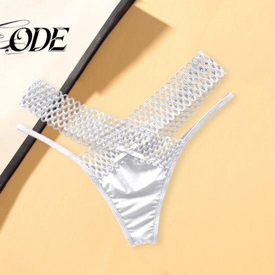 Women Panties Low Waist Hollowed Out Cross-belt See-through Pornographic Thin Underpants Strip French Style Ladies Sling Thong Inner Wear Clothes