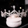 Bling Rhinestone Tiaras And Crowns Bride Wedding Hair Jewelry Shiny Crystal Headbands Princess Diadem Women Girls Headdress