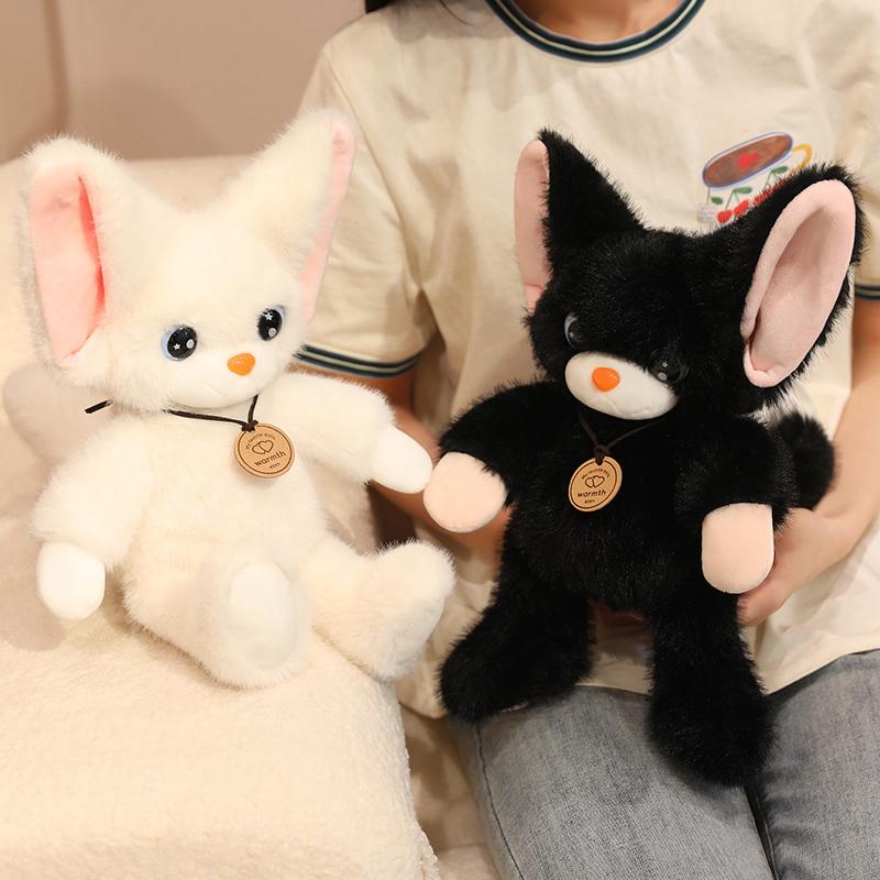 30/50cm Kawaii Devon Rex Katzen Plüschtier Weiches Kuscheltier Niedlicher Kätzchen Kuschelberuhigungs-Puppe Schlafkissen für Geburtstagsgeschenk