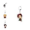 Demon Slayer Anime Cartoon Charakter Acryl Schlüsselanhänger Taschenanhänger Zubehör Stilvoll Und Langlebig