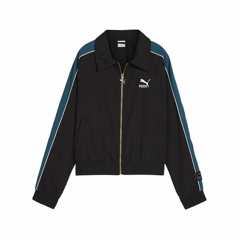 

Puma Fashionable Woven Long Sleeve Jacket Women Jackets Black 629113-01 L