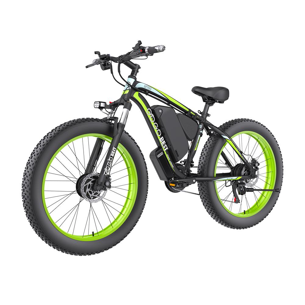GOGOBEST GF700 Electric Bicycle Adult 1000W  Motor 48V18.2AH City Riding E-Bike 26'' Fat Tire Electric Bike