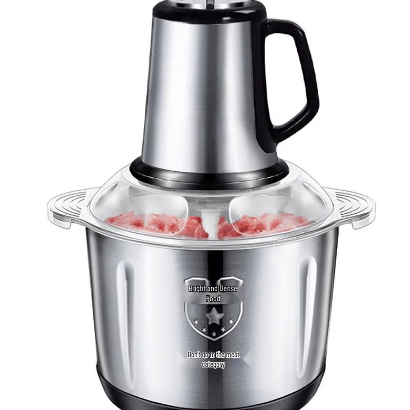 ZISIZ 5L Stainless Steel Electric Food Processor