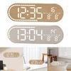 Silent Operation Temperature Display Clock Nordic Style Alarm Clock  Living Roo