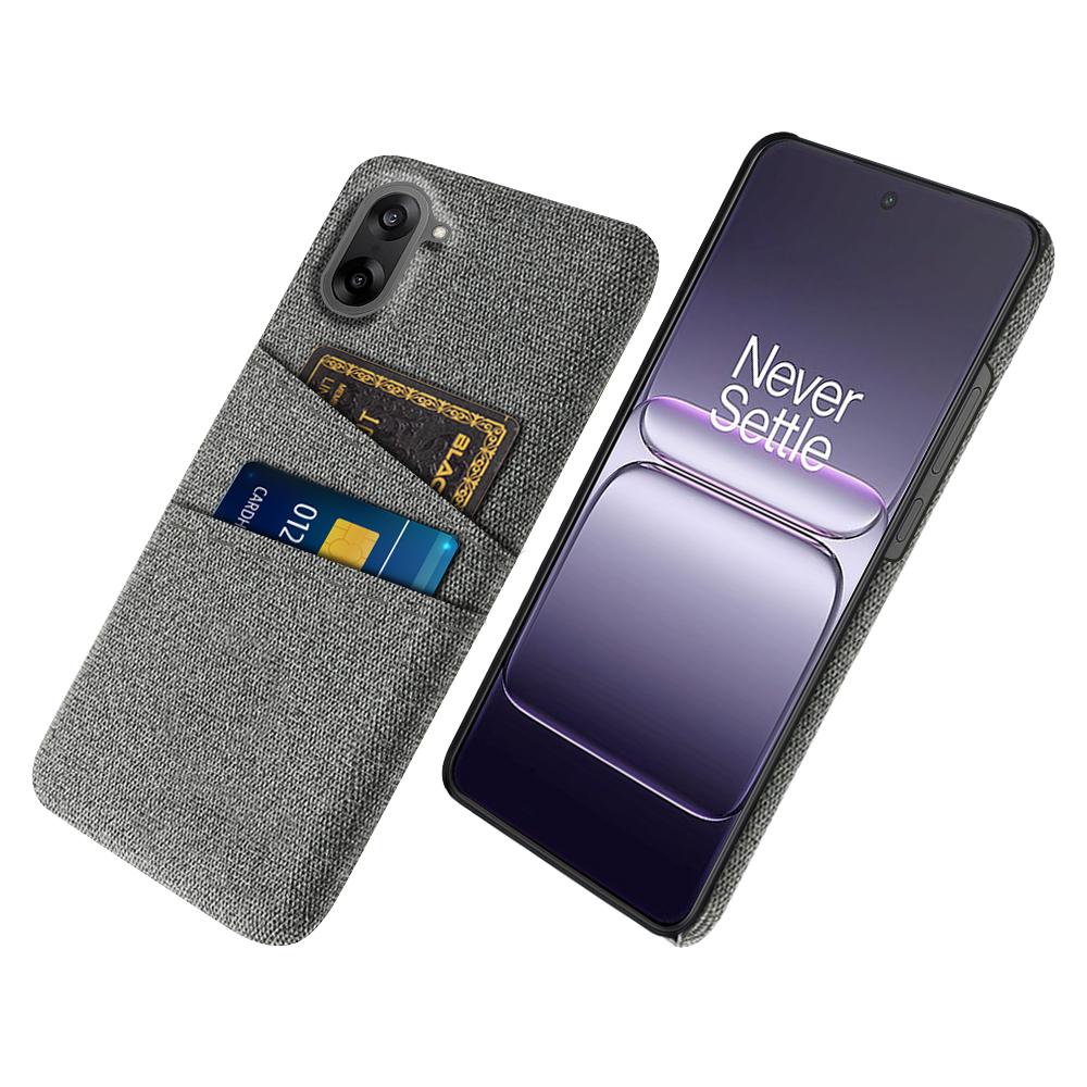 

For OnePlus Nord CE5 5G/Ace 5 Racing 5G Case Cloth + Hard PC Phone Cover with Dual Card Slots