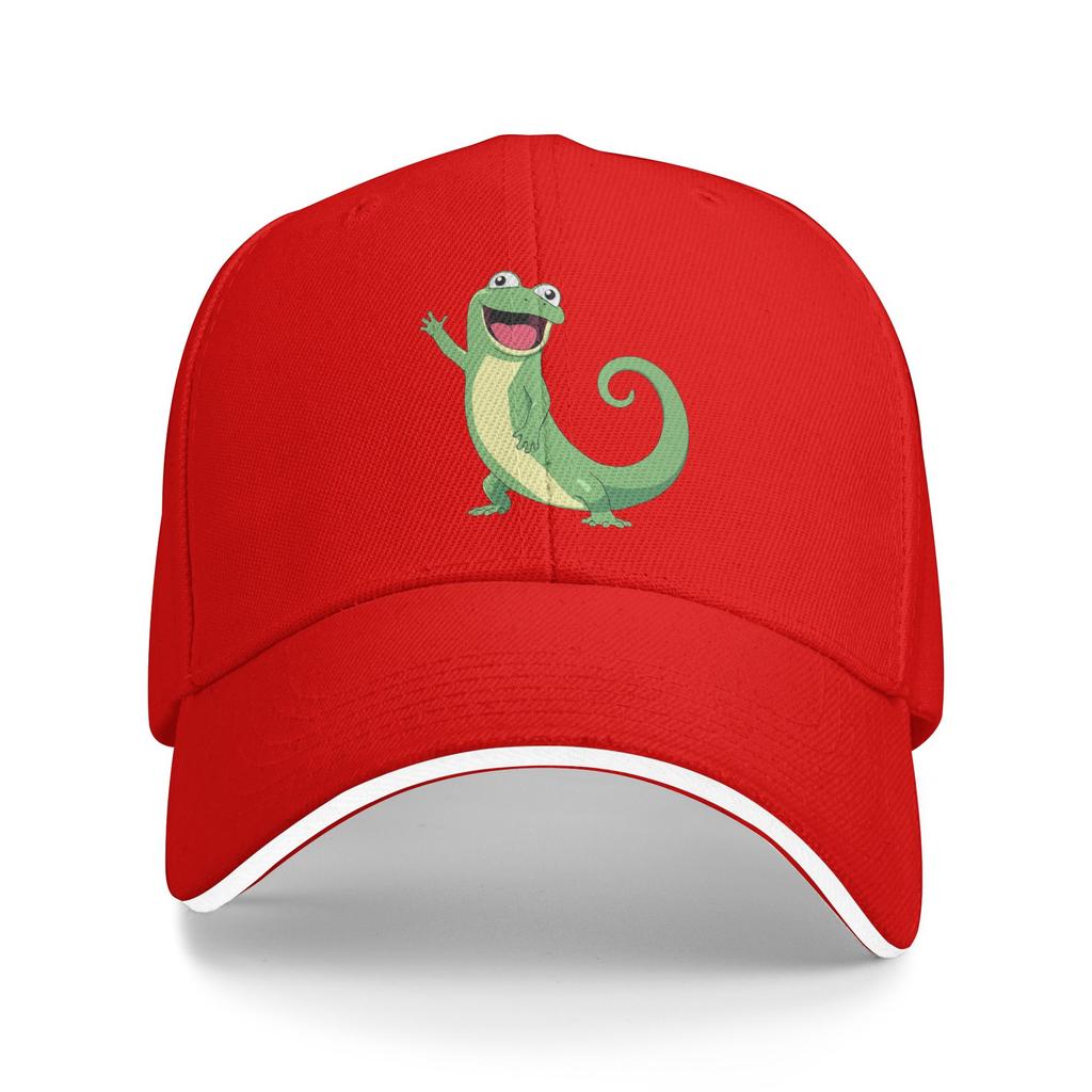 Cartoon Tom Lizard Baseball Cap Casual Sandwich Hat Unisex Style Adjustable Dad Hat Fishing