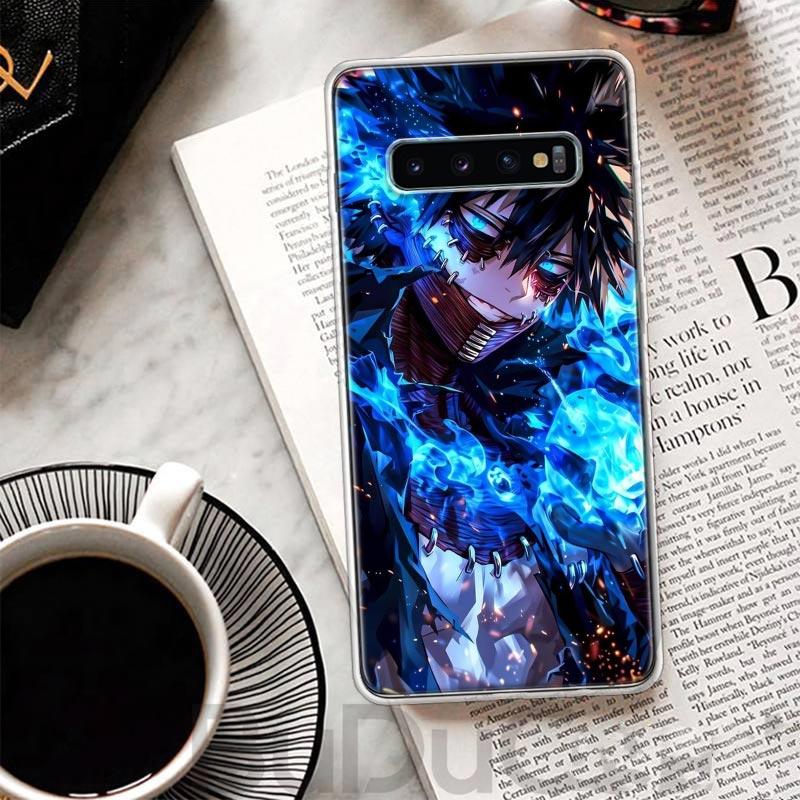 Dabi MHA My Hero A-Academy Kryt Pro Samsung Galaxy S8 S9 Plus S10 Lite Note 8 9 10 Pro 20 Ultra S7 Edge M11 M21 M32 M51 Potisk C