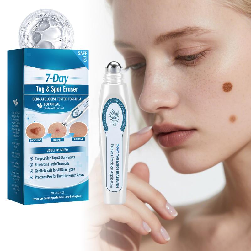 7 Day Skin Tag & Dark Spot Remover Pen Suitable for Beginners for At Home Daily Facial Skincare Use 1Pcs