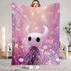 Hollow Knight Blanket Cartoon Game Printed Flannel Blanket for Home Living Room Bedroom Decor New Year Christmas Gift for Fans