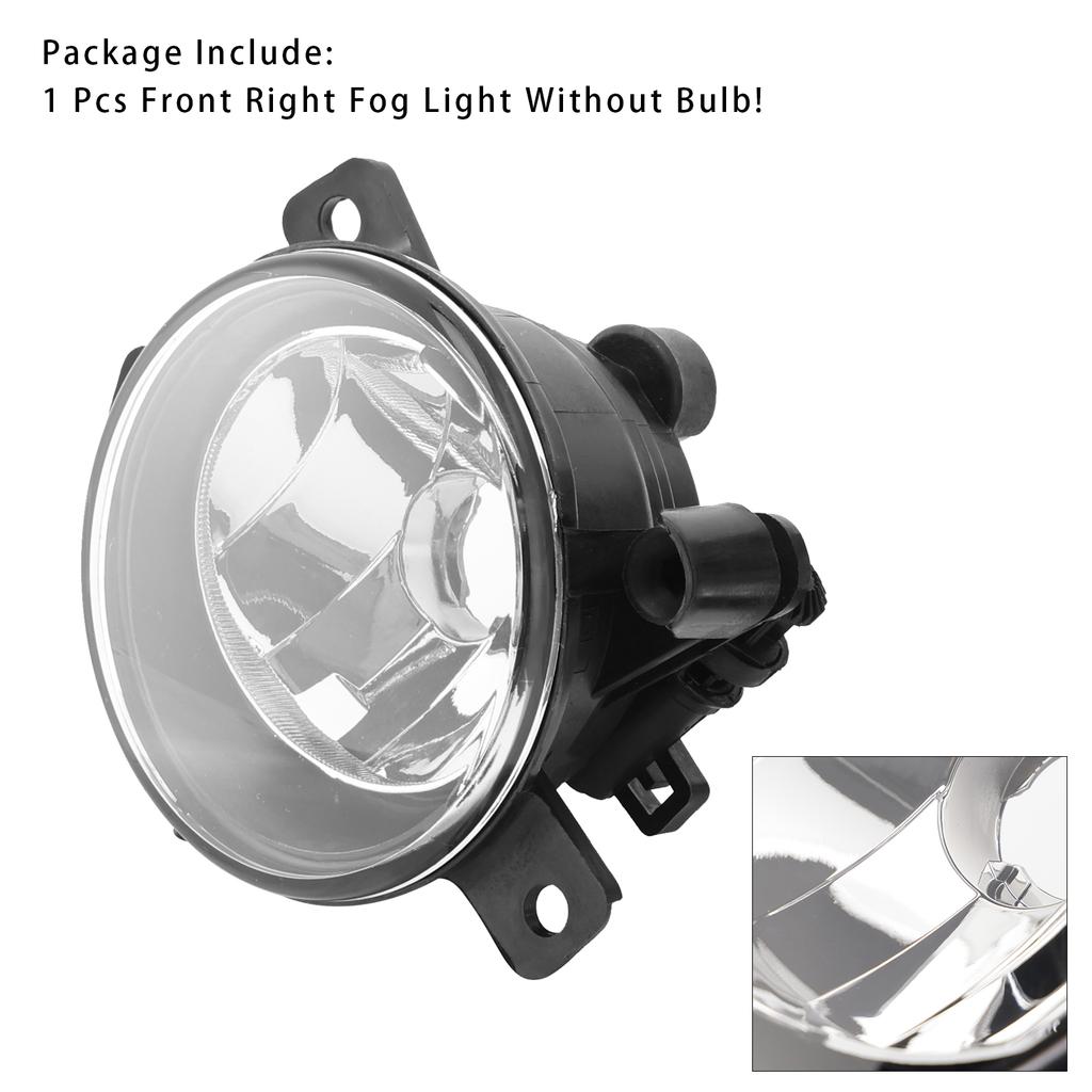 1 Pcs Front Right Fog Light Without Bulb For BMW X1 E84 2009-2015 63172993526