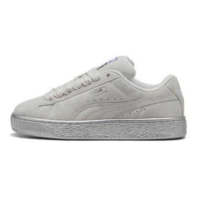 Wildleder Xl Galaktisch Bequeme Minimalistische Low-Top-Sneaker Damen Sneaker Grau 401594