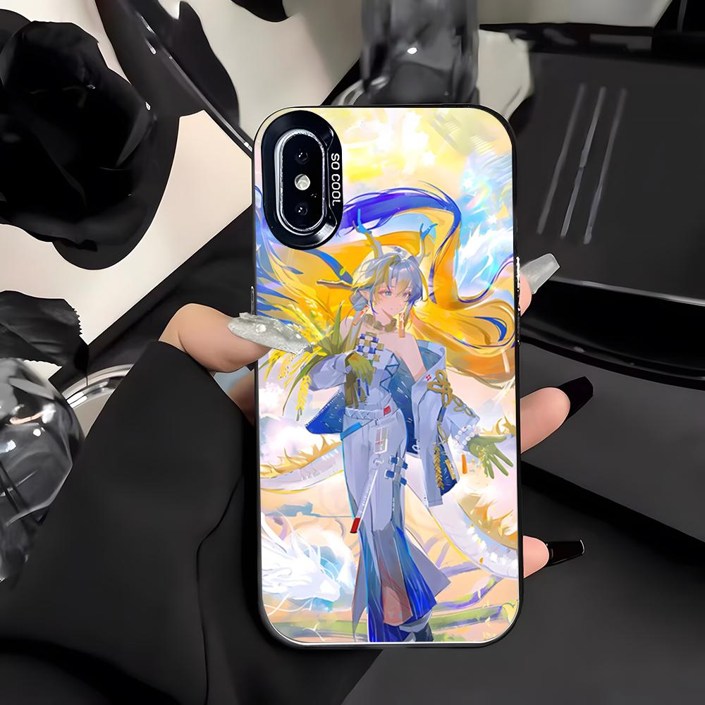 Arknights Suzie Yeung Handyhülle Für IPhone 17 Air 16 E 15 14 Plus 13 12 11 Pro Max Farbige Silberne Abdeckung