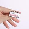 Start With Bismillah Clothing Decor Pins High Quality Enamel Brooch Islamic Lapel Badge Jewelry for Graduation Gift