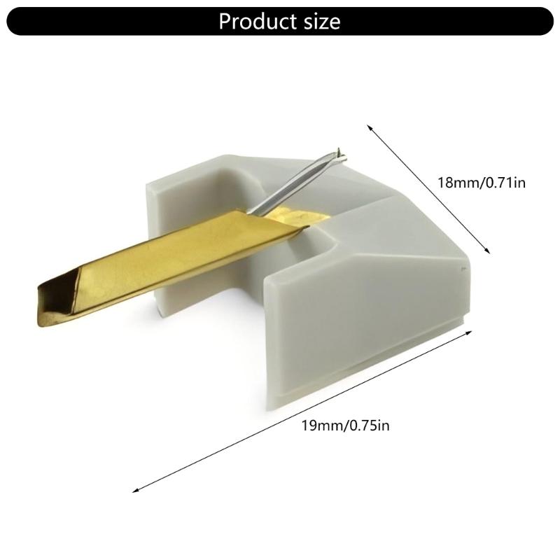 High Sensitivity Phonograph Cartridge Needle Enhances Auditory for GP400 GP500 946D60 RH734 Multiple Turntable