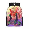 Custom Manga Evangeliones Backpacks Men Women Casual Bookbag for College School Bags