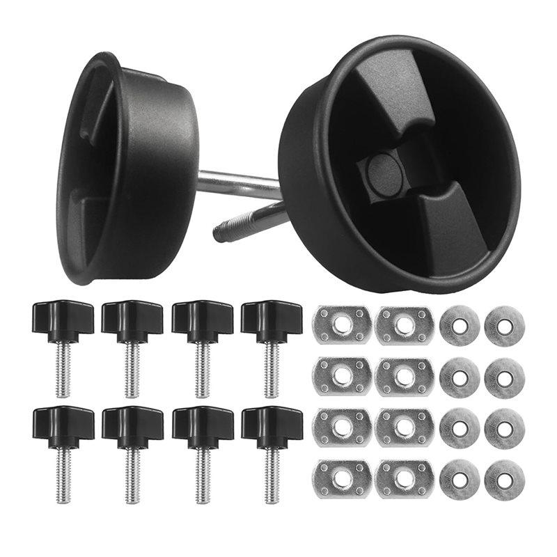 KIT Includes Tops& Hard Top Bolts And Top Mounting Knobs For Jeep Wrangler JK 2007- 2018