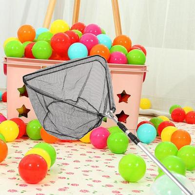 Ball Balls Pick Up Tool Landing Net Triangular Portable Adjustable Aluminum Alloy Pole Pool