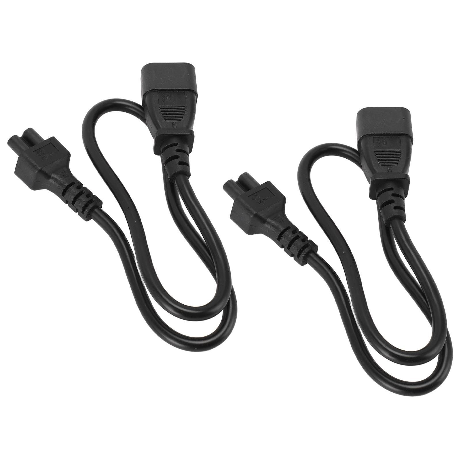 

60 см IEC 320 C14 Male to IEC320 C5 Female адаптер кабель универсальный C14 to C5 Power Power Plug