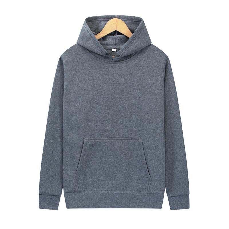 Unisex Solid Color Fleece Hoodie and Sweatpants Set