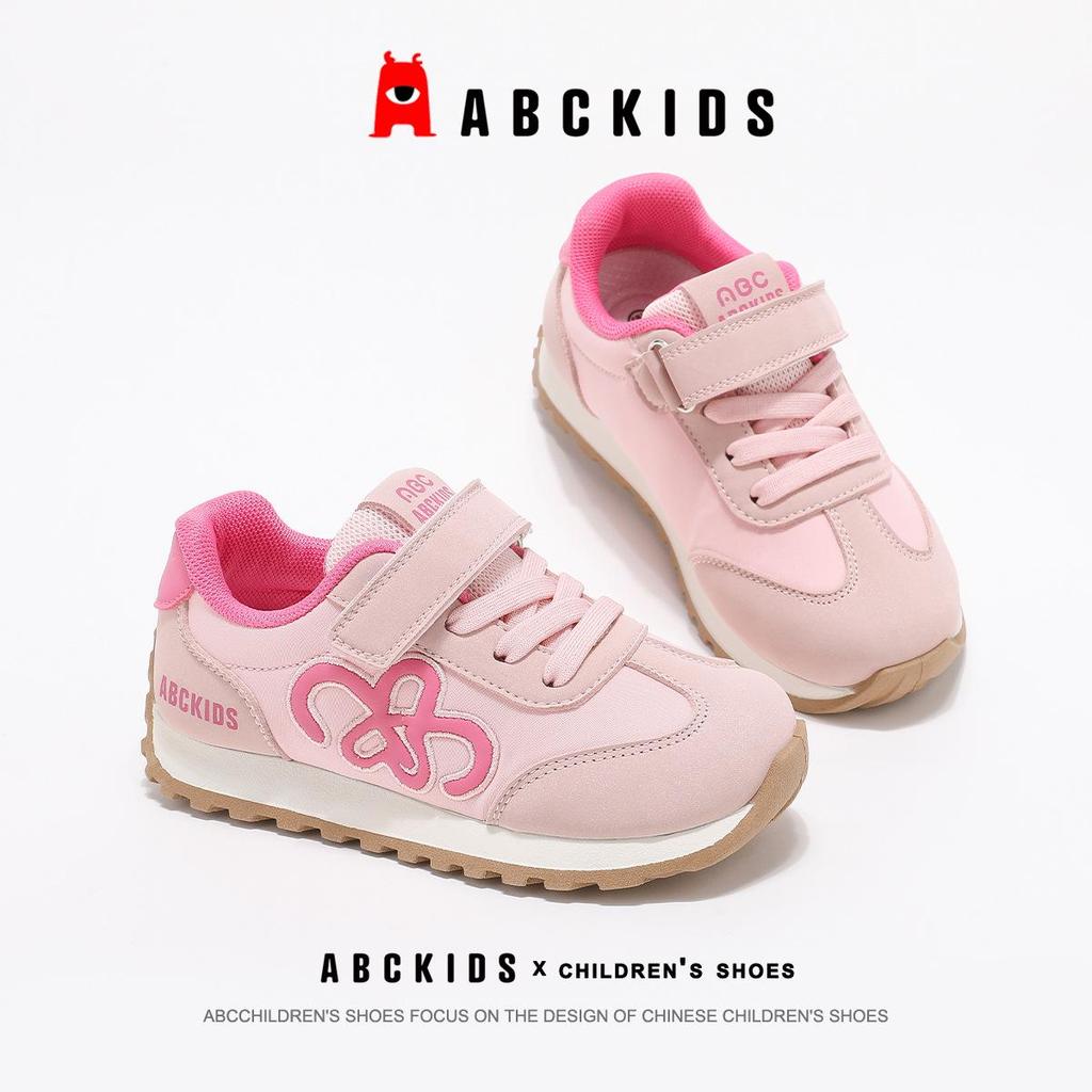ABC Kids 2026 Spring Velcro Sports Shoes for Boys & Girls - Breathable, Soft Sole, Casual Sneakers