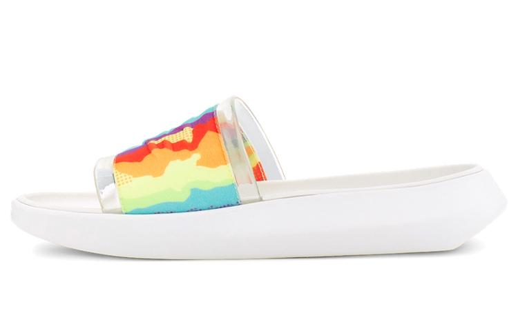 UGG Шлепанцы Cali Collage Уличные Сандалии на Низком Каблуке Радужная Полоска Женские 1120001-RSTR 36