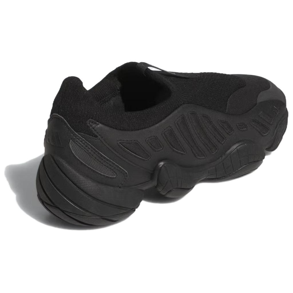 adidas Intimidation Scarpe da Basket Basse Resistenti all'Abrasione Vintage Unisex Sneakers Nere JS0823