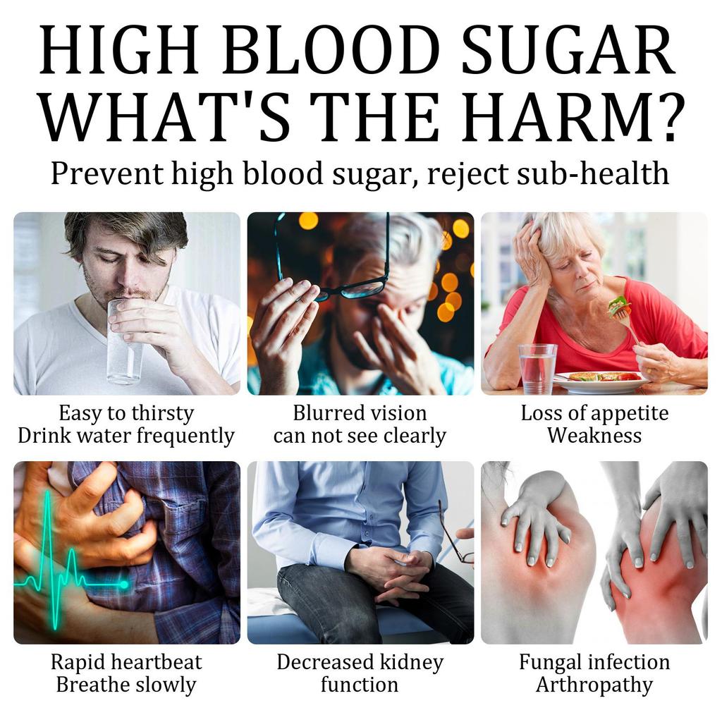 Sugar Relief Patch Body Care Patch for Middle-Aged and Elderly Individuals Relieves Thirst and Prevents High Blood Sugar Personal Health Care Patch