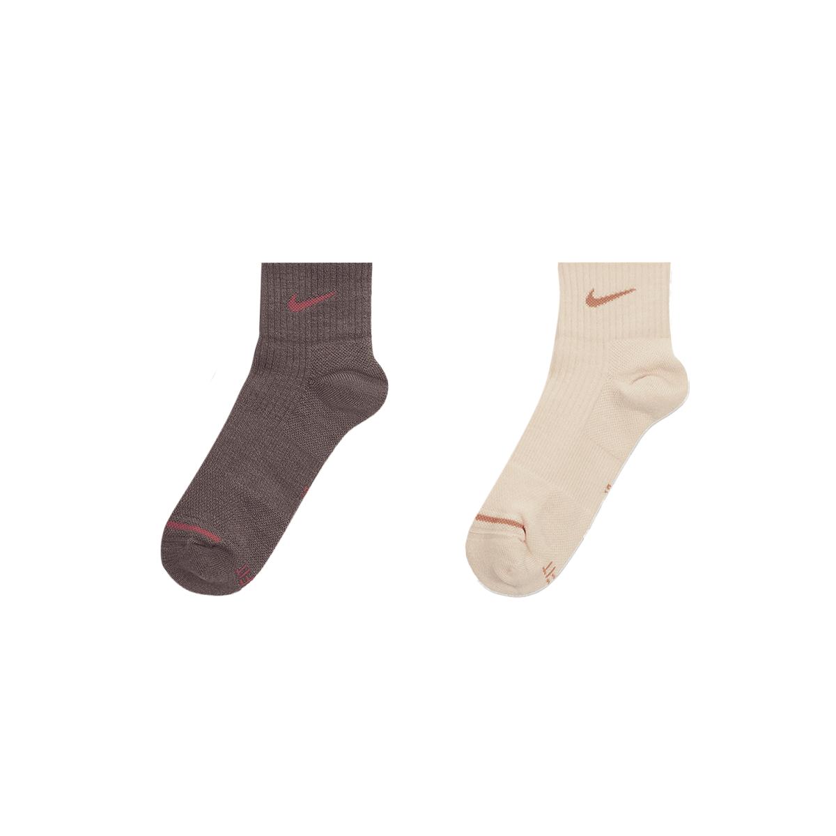 Nike Everyday Ankle Socks Unisex 2 Pack DQ6397-906 XL