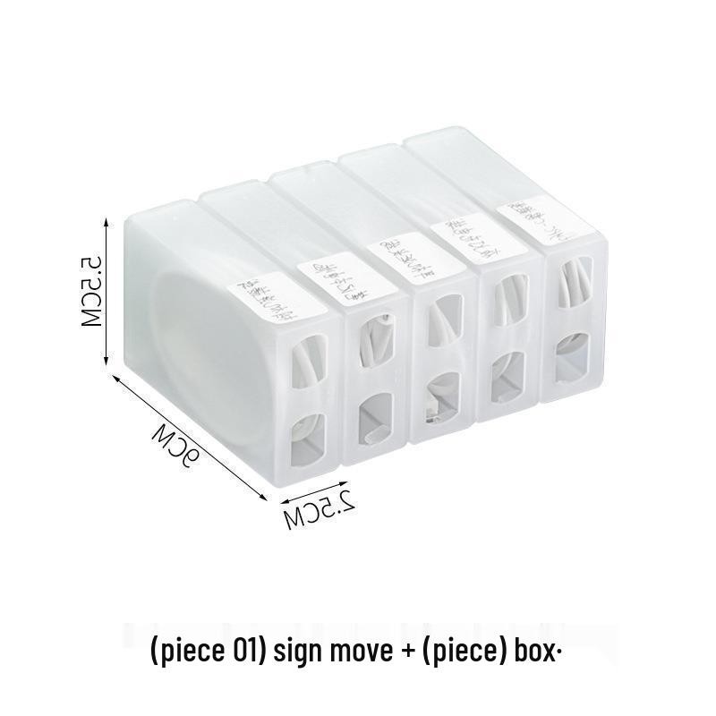 Data Cable Storage Box: Desktop Organizer for Power Cords & Mobile Charging Cables with Drawer Compartments