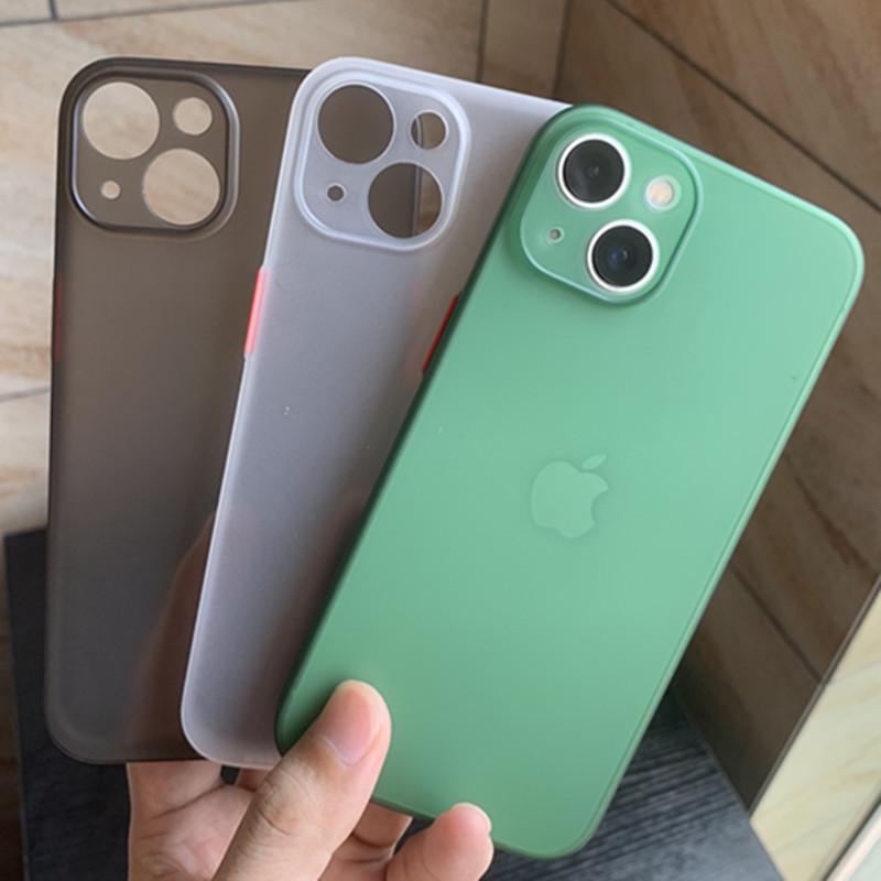 IPhone 14pro Key Phone Case Transparent Apple 14promaxpp Hard Shell Heat Dissipation Design Transparent Hard Shell