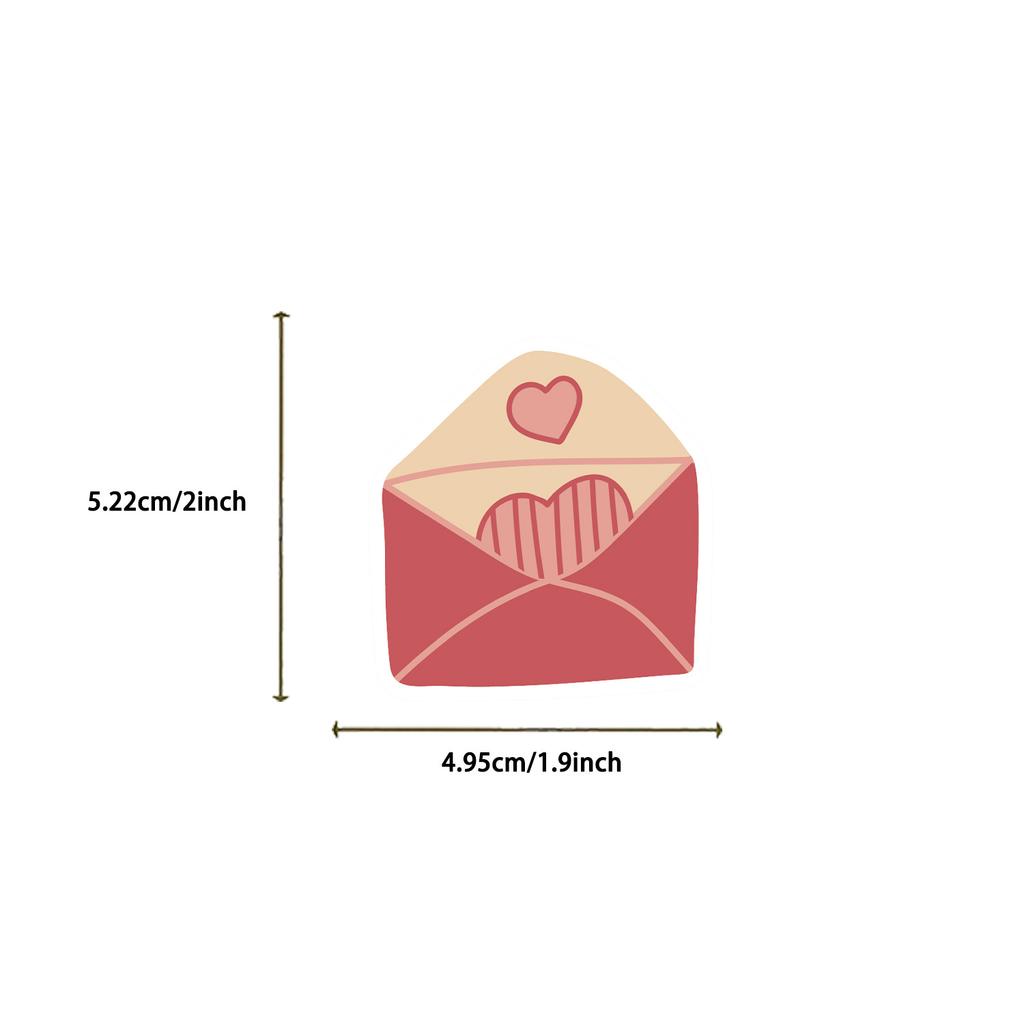 200 Popular Holiday Valentine's Day Graffiti Stickers Suitcase Guitar Without Glue Waterproof Stickers