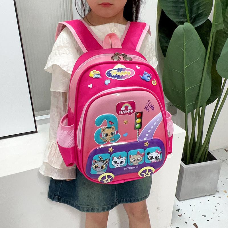 Entzückender Cartoon-Nylon-Kinderrucksack Niedliche geschlechtsneutrale Outdoor-Eierschalen-Tasche