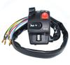 Universal Pair Classic Motorcycle Start Kill Horn Hazard Light Headlight Switch Power 12V