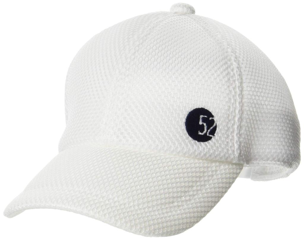 Mizuno Double Russell Cap Free for Outdoor Travel and Walking Men's (B2JW0003), White, Size,