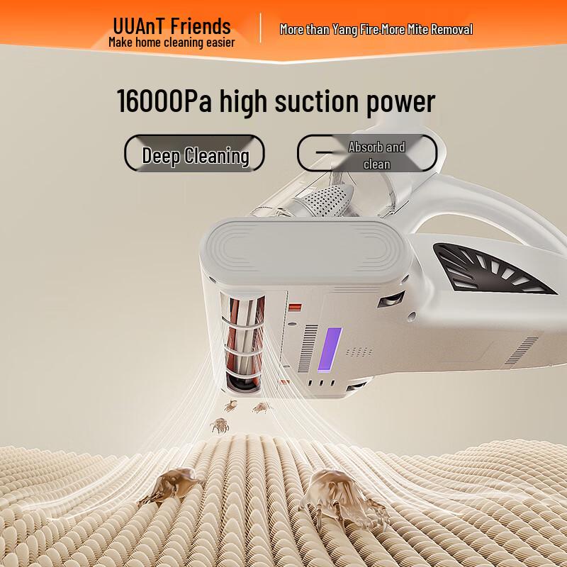 Uwant M300 Series Smart Mite Remover Bed Vacuum with UV & Ultrasonic Sterilization
