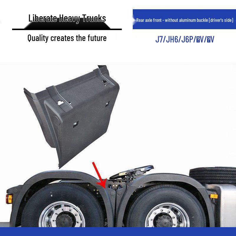 Compatible Rear Wheel Fender Cover for Jiefang JH6 J7 and New J6P 460/500HP Models